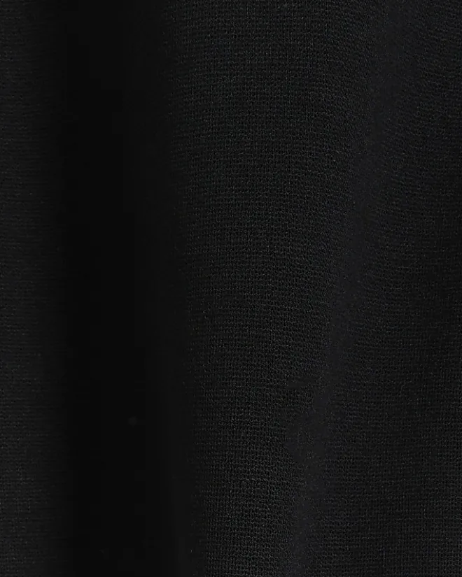 River Island zip hem leggings Black Clearance