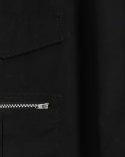 River Island zip pencil midi skirt Black New