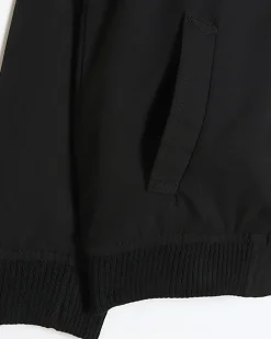 River Island zip up smart bomber jacket Black Discount
