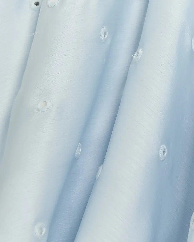 River Island embellished plunge beach mini dress Blue Hot