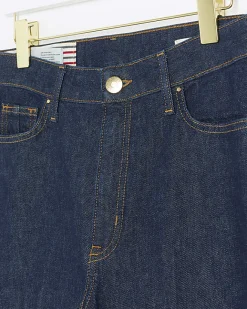 River Island high rise wide leg jeans Blue New