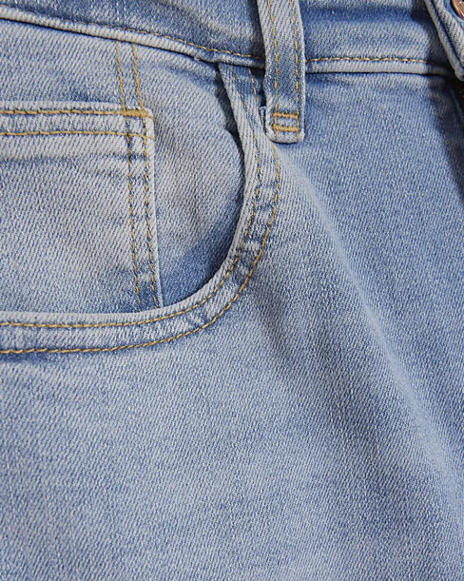 River Island high waisted bum sculpt skinny jeans Blue Outlet