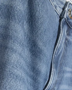 River Island high waisted relaxed straight leg jeans Blue Best