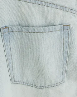 River Island high waisted relaxed straight leg jeans Blue Sale