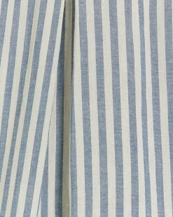River Island linen blend stripe shorts Blue Sale