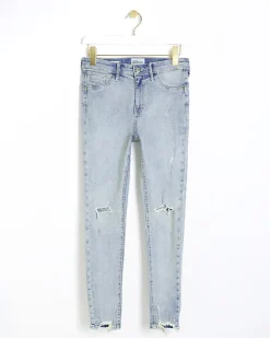 River Island mid rise bum sculpt jeggings Blue Best