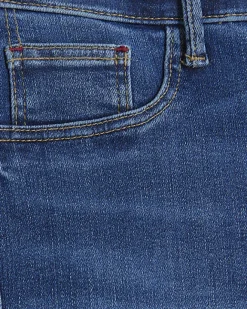 River Island mid rise bum sculpt skinny jeans Blue Fashion