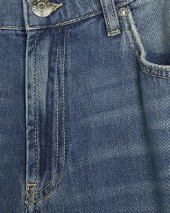 River Island mid rise loose baggy jeans Blue Sale