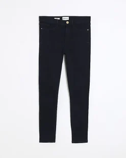 River Island molly high rise super skinny jeans Blue Discount