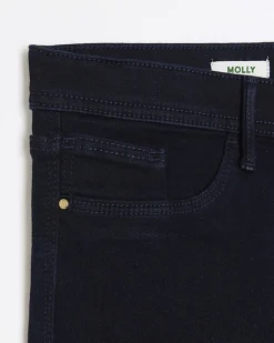 River Island molly high rise super skinny jeans Blue Discount