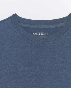 River Island regular fit t-shirt Blue Online