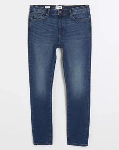River Island skinny fit faded jeans Blue New