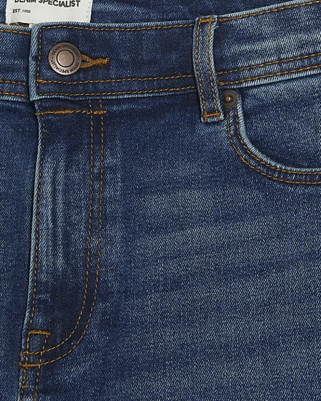River Island skinny fit faded jeans Blue New