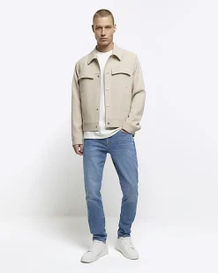 River Island skinny fit jeans Blue New