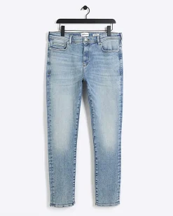River Island skinny fit jeans Blue Sale