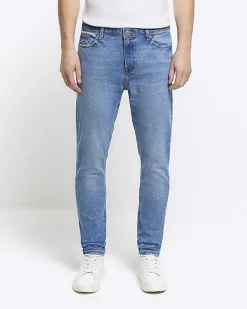 River Island skinny fit jeans Blue New