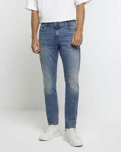 River Island skinny fit jeans Blue Hot