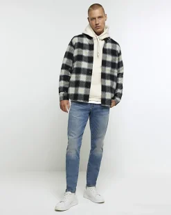 River Island skinny fit jeans Blue Hot