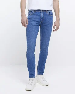 River Island skinny fit jeans Blue New