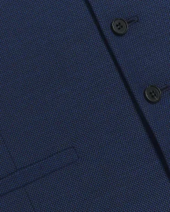 River Island skinny fit suit jacket Blue Best