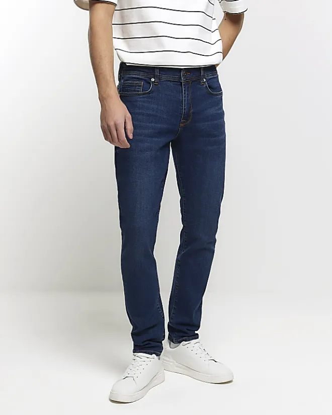 River Island skinny jeans Blue Hot