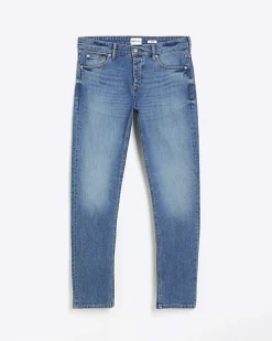 River Island slim fit jeans Blue Clearance