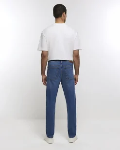 River Island slim fit jeans Blue Clearance