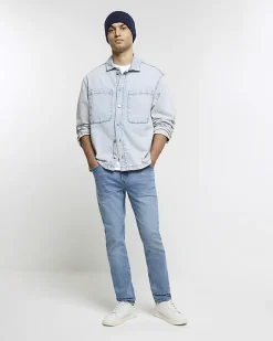 River Island slim fit jeans Blue Online