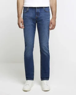 River Island slim fit jeans Blue Outlet