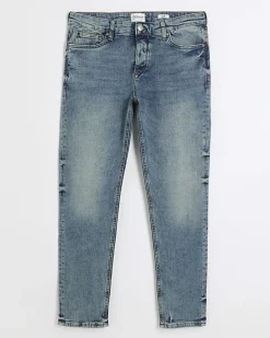 River Island slim fit jeans Blue Discount