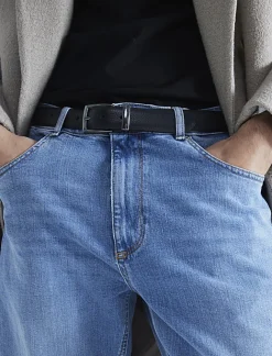 River Island tapered fit jeans Blue Best
