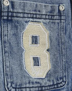 River Island Boys badged chore jacket Blue Best