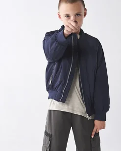 River Island Boys bomber jacket Navy Hot