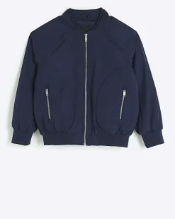 River Island Boys bomber jacket Navy Hot
