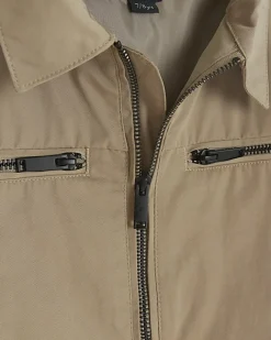 River Island Boys tech shacket Stone Sale
