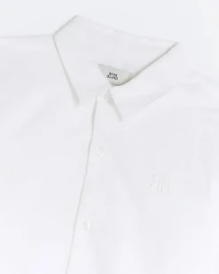 River Island Boys long sleeve oxford shirt White Sale