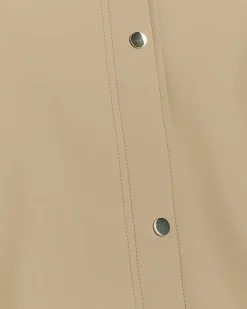 River Island Hooded Rain Coat Brown Discount