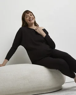 River Island maternity leggings Brown Outlet