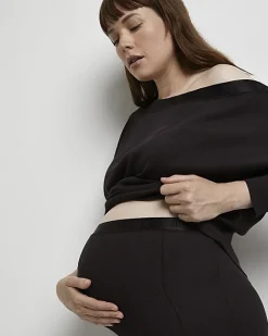 River Island maternity leggings Brown Outlet