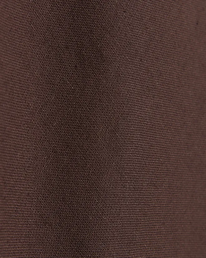 River Island maxi bias skirt with linen Brown Fashion