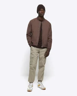 River Island regular fit t-shirt Brown Online