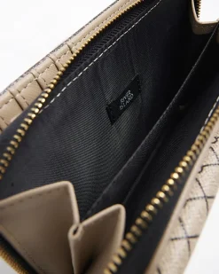 River Island RI monogram envelope purse Brown Hot