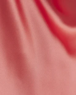 River Island Coral satin cowl neck cami top Orange New