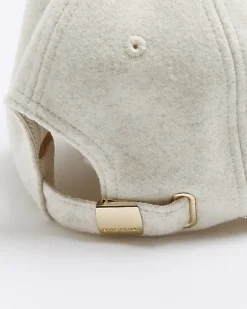 River Island cap Cream Clearance