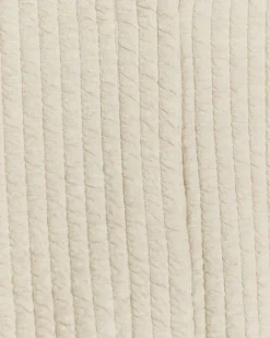 River Island quilted bomber sweatshirt Cream New