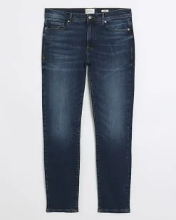 River Island Dark skinny fit jeans Blue Discount