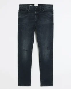 River Island Dark skinny fit jeans Blue Hot
