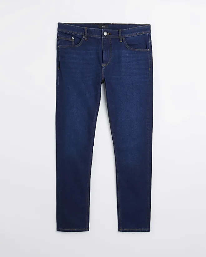 River Island Dark skinny fit jeans Blue Best