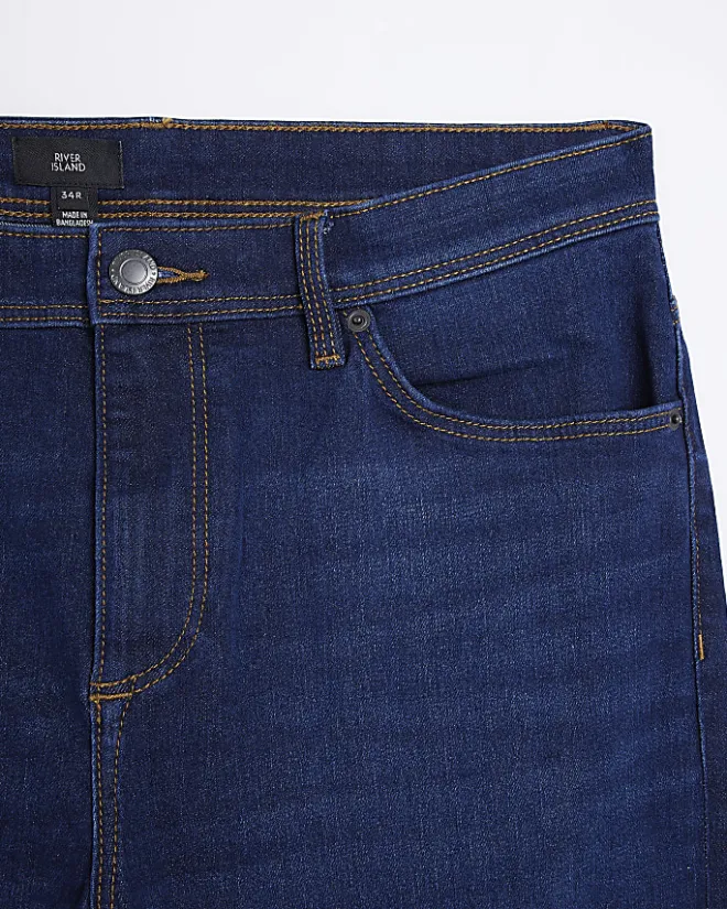 River Island Dark skinny fit jeans Blue Best