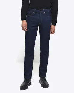 River Island Dark slim fit jeans Blue New